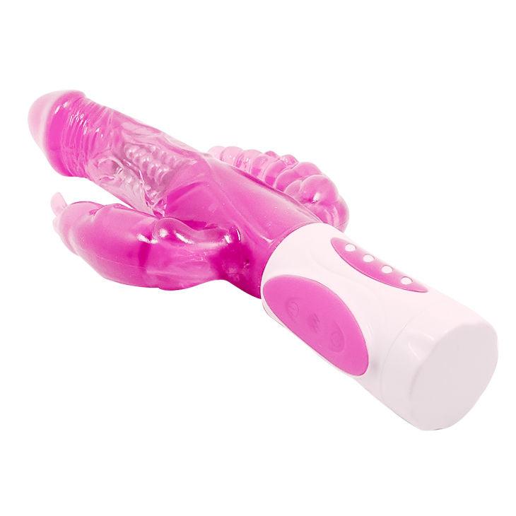 BAILE - PRETTY BUNNY TRIPLE VIBRADOR ROTADOR - Sensuana.es