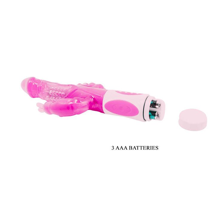 BAILE - PRETTY BUNNY TRIPLE VIBRADOR ROTADOR - Sensuana.es