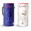 G-VIBE - FUNTOYS GPLUG ANAL VIBRADOR RECARGABLE GRANDE AZUL CIELO 3.9CM - Sensuana.es