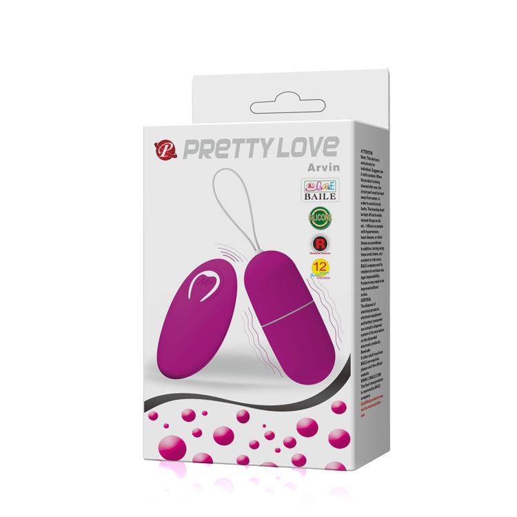 PRETTY LOVE - HUEVO VIBRADOR ARVIN CONTROL REMOTO 12V - Sensuana.es