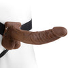 FETISH FANTASY SERIES - 9 ARNES CON TESTICULOS HUECO MAN 22.9 CM MARRON - Sensuana.es