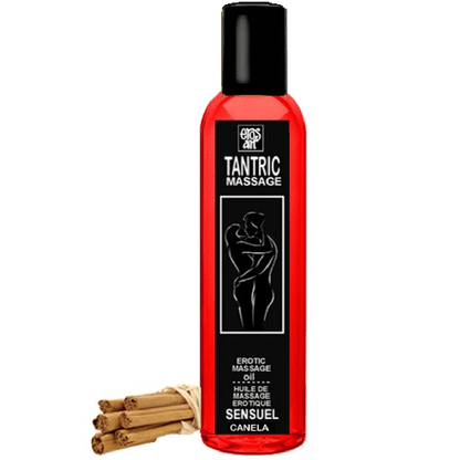 EROS-ART - ACEITE MASAJE TANTRICO NATURAL Y AFRODISÍACO CANELA 200 ML - Sensuana.es