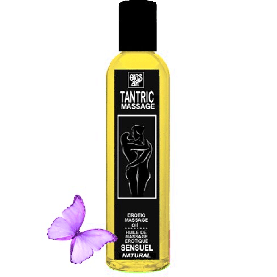 EROS-ART - ACEITE MASAJE TANTRICO NATURAL Y AFRODISÍACO NEUTRAL 200 ML - Sensuana.es