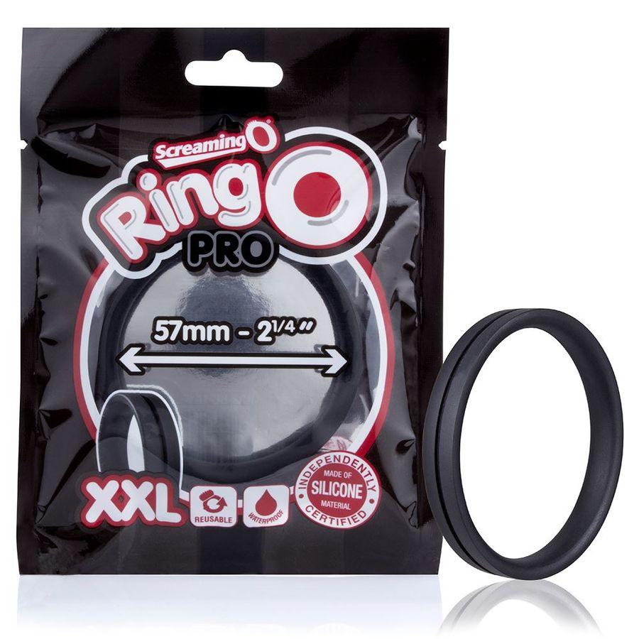 SCREAMING O - ANILLO POTENCIADOR RINGO PRO XL NEGRO 48 MM - Sensuana.es