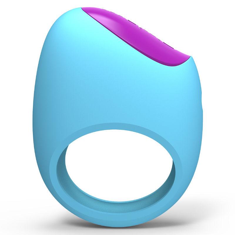 LELO - PICOBONG REMOJI LIFEGUARD ANILLO VIBRADOR APP LIFEGUARD AZUL - Sensuana.es