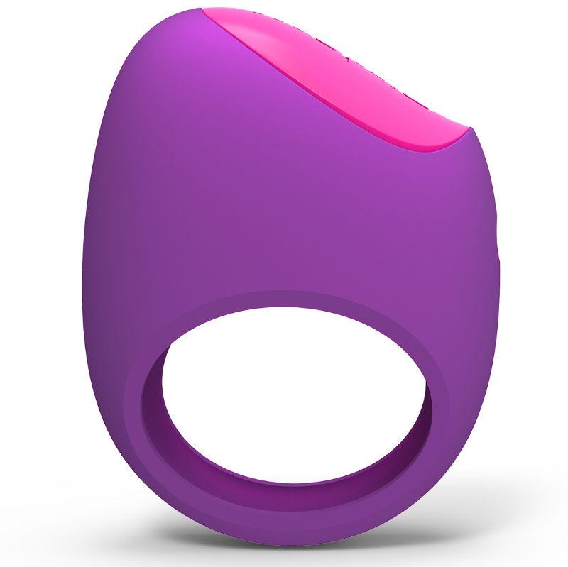 LELO - PICOBONG REMOJI LIFEGUARD ANILLO VIBRADOR APP LIFEGUARD LILA - Sensuana.es