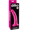 DILLIO - DILDO CON VENTOSA 17.8 CM - ROSA - Sensuana.es