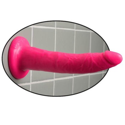 DILLIO - DILDO CON VENTOSA 17.8 CM - ROSA - Sensuana.es