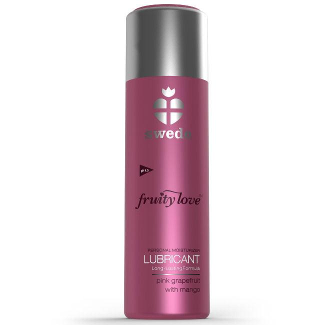 SWEDE - FRUITY LOVE LUBRICANTE POMELO ROSA CON MANGO 100 ML - Sensuana.es