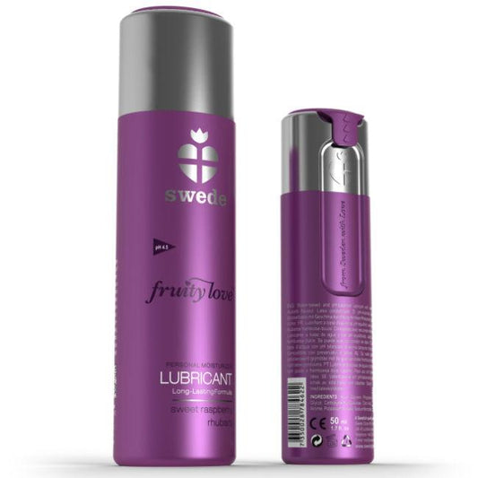 SWEDE - FRUITY LOVE LUBRICANTE FRAMBUESAS Y ACELGA ROJA 100 ML - Sensuana.es