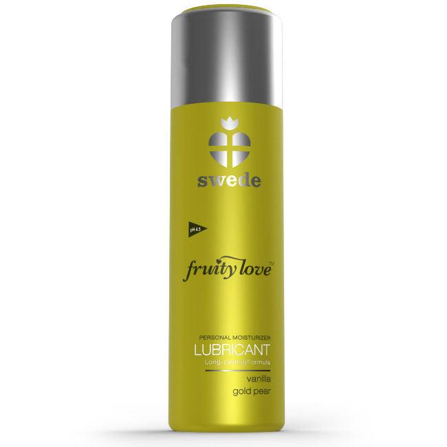 SWEDE - FRUITY LOVE LUBRICANTE MANZANA GOLDEN Y VAINILLA 100 ML - Sensuana.es