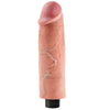 KING COCK - DILDO VIBRADOR 25.5 CM NATURAL - Sensuana.es