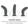 KING COCK - DILDO VIBRADOR CON TESTICULOS 23 CM NATURAL - Sensuana.es