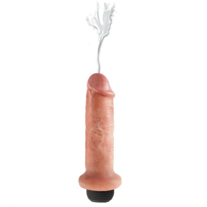 KING COCK - DILDO SQUIRTING 15.24 CM - Sensuana.es