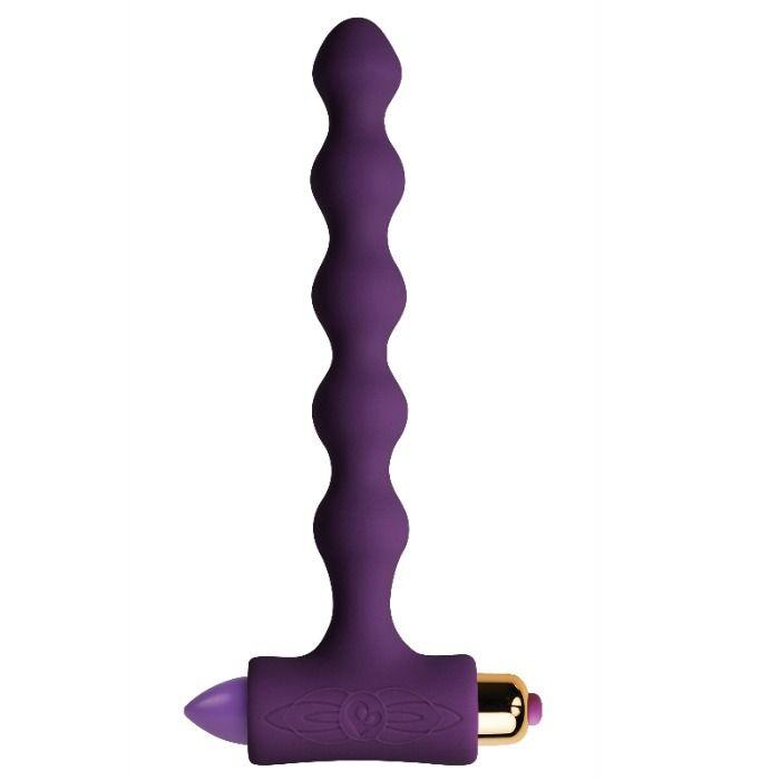 ROCKS-OFF - PLUG ANAL CON VIBRACIÓN Y ONDULACIONES PETITE SENSATIONS PEARLS - Sensuana.es