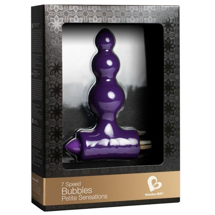 ROCKS-OFF - ESTIMULADOR ANAL PETITE BUBBLES - LILA - Sensuana.es