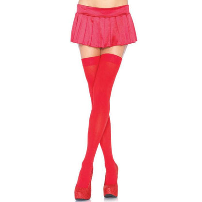 LEG AVENUE - MEDIAS OPACAS ROJO - Sensuana.es