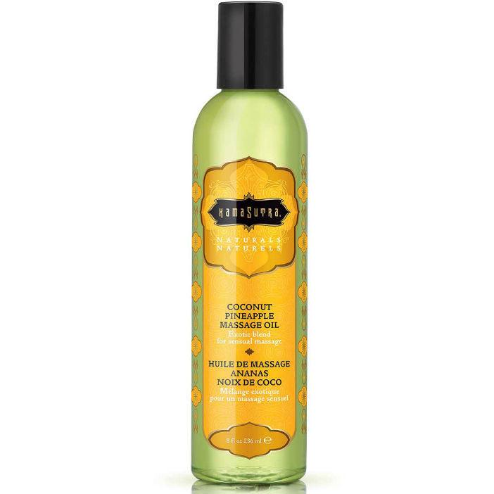 KAMASUTRA - NATURALS ACEITE DE MASAJE PIÑA COLADA 236ML - Sensuana.es