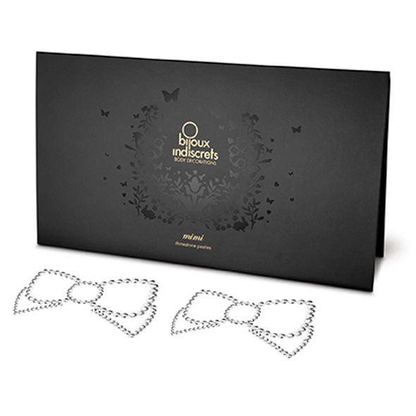 BIJOUX - MIMI BOW CUBRE PEZONES PLATA - Sensuana.es