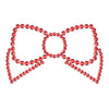 BIJOUX - MIMI BOW CUBRE PEZONES ROJO - Sensuana.es