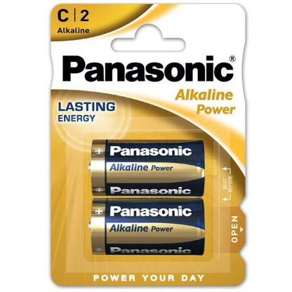 PANASONIC - BRONZE PILA ALKALINA C LR14 BLISTER*2 - Sensuana.es