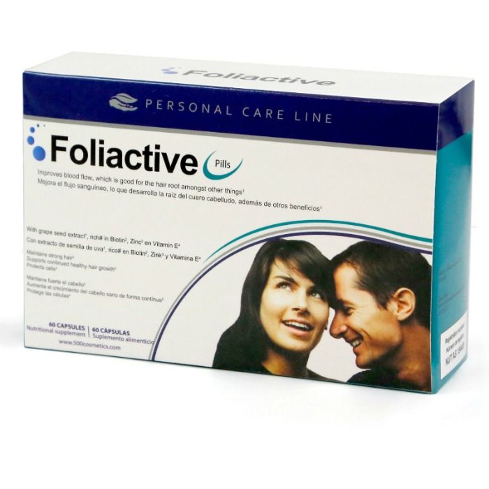 500 COSMETICS - FOLIACTIVE PILLS COMPLEMENTO ALIMENTICIO CAIDA PELO