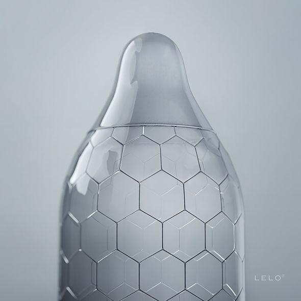 LELO - HEX PRESERVATIVO CAJA 3 UDS - Sensuana.es