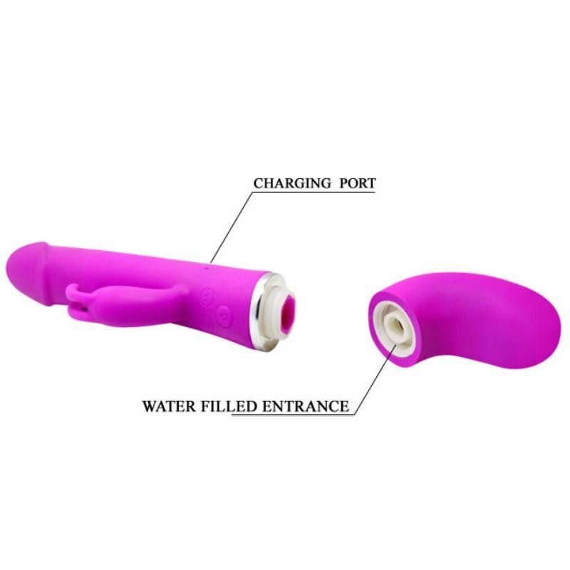 PRETTY LOVE - VIBRADOR HENRY 12 MODOS DE VIBRACION Y FUNCION SQUIRT - Sensuana.es