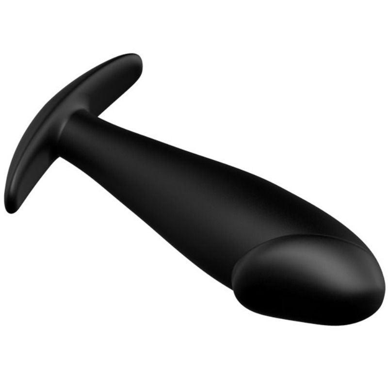 PRETTY LOVE - PLUG ANAL SILICONA FORMA PENE NEGRO - Sensuana.es