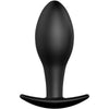 PRETTY LOVE - PLUG ANAL SILICONA ANCLA 8.5 CM NEGRO - Sensuana.es