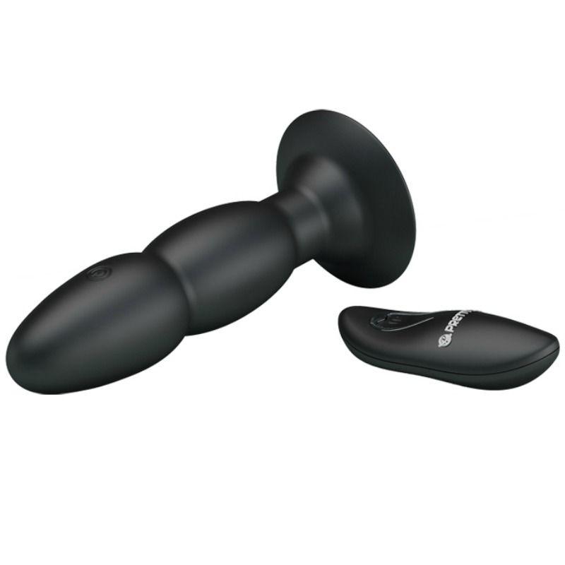 PRETTY LOVE - PLUG VIBRADOR Y ROTACIÓN POR CONTROL REMOTO - Sensuana.es