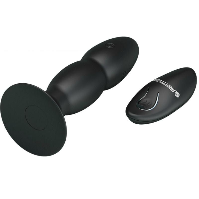 PRETTY LOVE - PLUG VIBRADOR Y ROTACIÓN POR CONTROL REMOTO - Sensuana.es