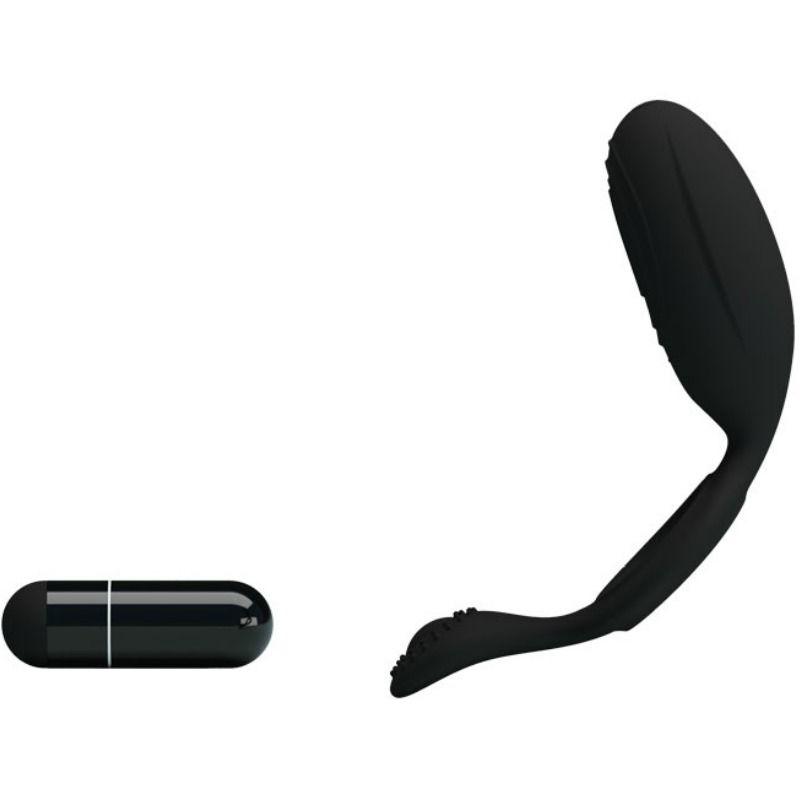 PRETTY LOVE - ANILLO VIBRADOR CON ESTIMULADOR ETHEL - Sensuana.es