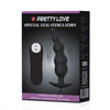 PRETTY LOVE - PLUG ANAL SILICONA ESTIMULACION EXTRA Y 12 MODOS VIBRACION NEGRO - Sensuana.es