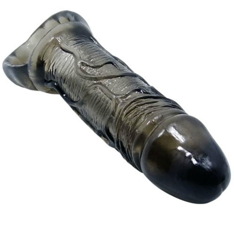 BAILE - FUNDA EXTENSORA PENE CON STRAP PARA TESTICULOS 11.5 CM - Sensuana.es