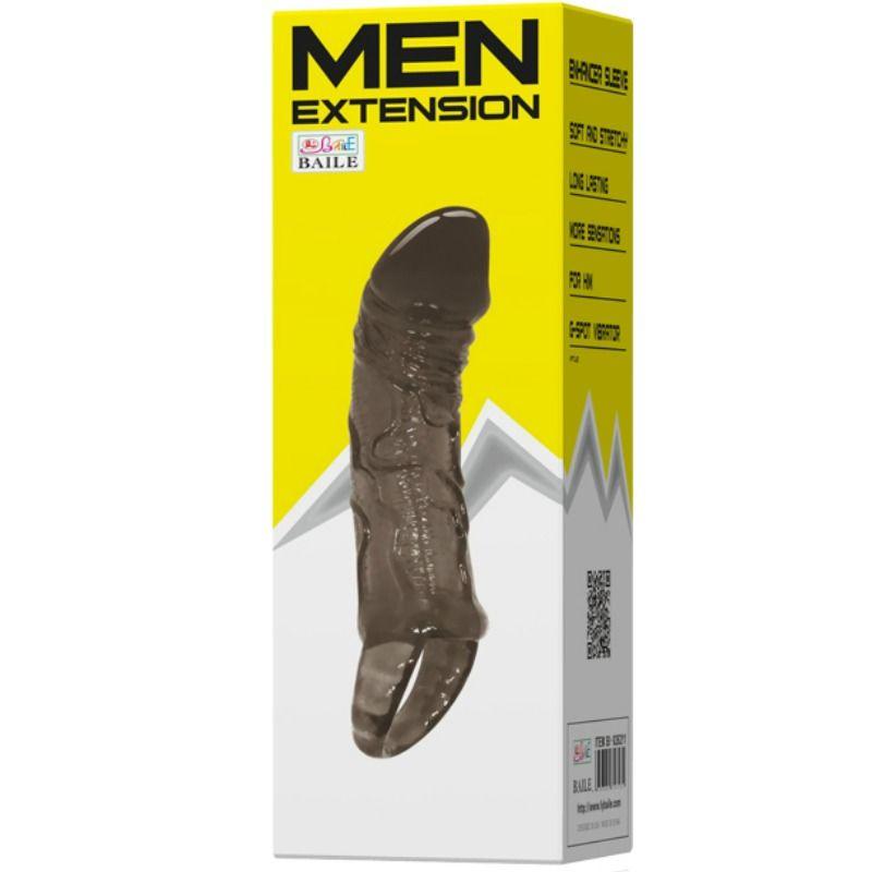 BAILE - FUNDA EXTENSORA PENE CON STRAP PARA TESTICULOS 11.5 CM - Sensuana.es