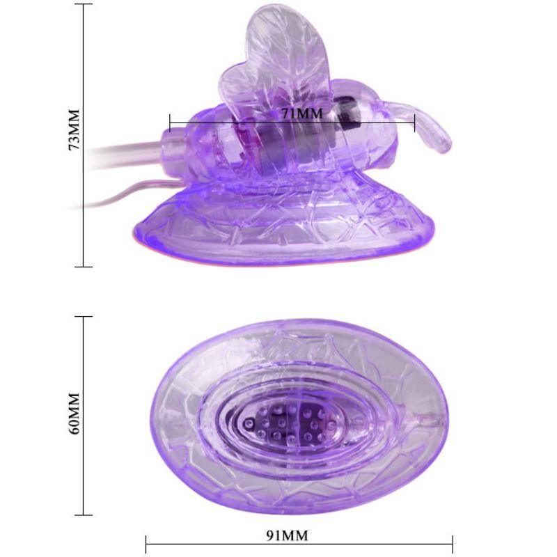 BAILE - MARIPOSA VIBRADORA ESTIMULACION CLITORIS LILA - Sensuana.es