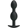 PRETTY LOVE - BOLAS ANALES SILICONA 12.5 CM NEGRO - Sensuana.es