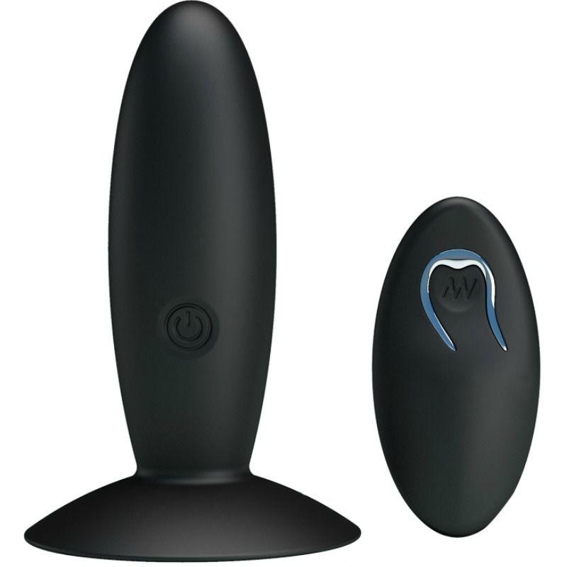 PRETTY LOVE - PLUG ANAL RECARGABLE CON VIBRACION Y MANDO - Sensuana.es