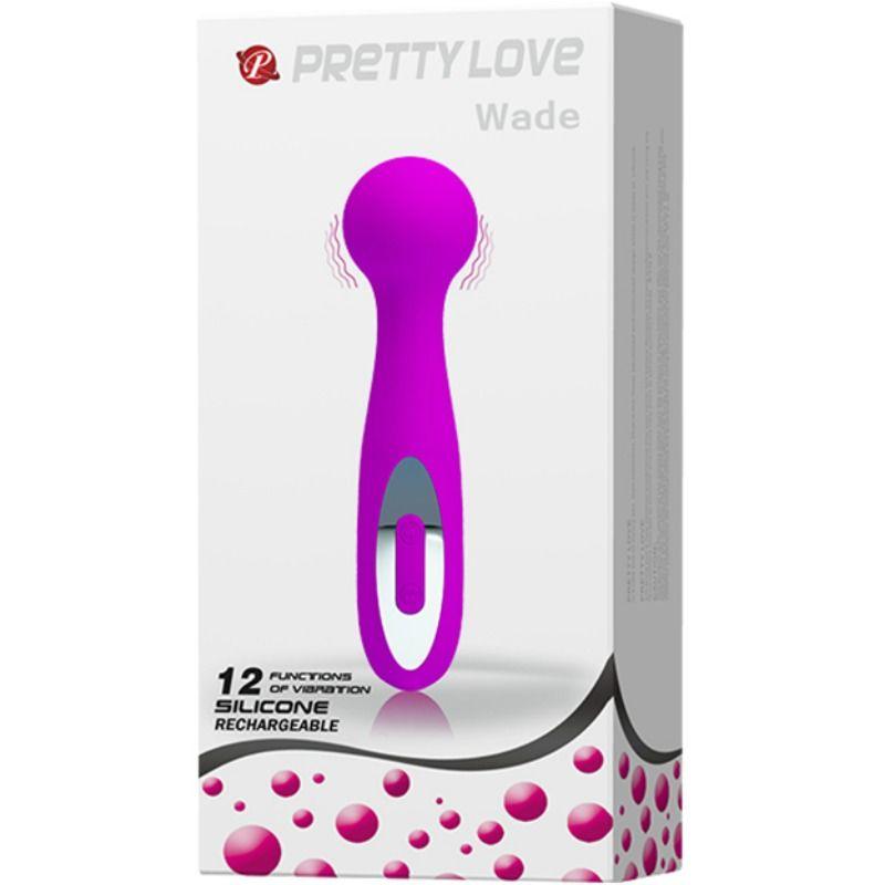 PRETTY LOVE - MASAJEADOR RECARGABLE WADE 12 FUNCIONES - Sensuana.es