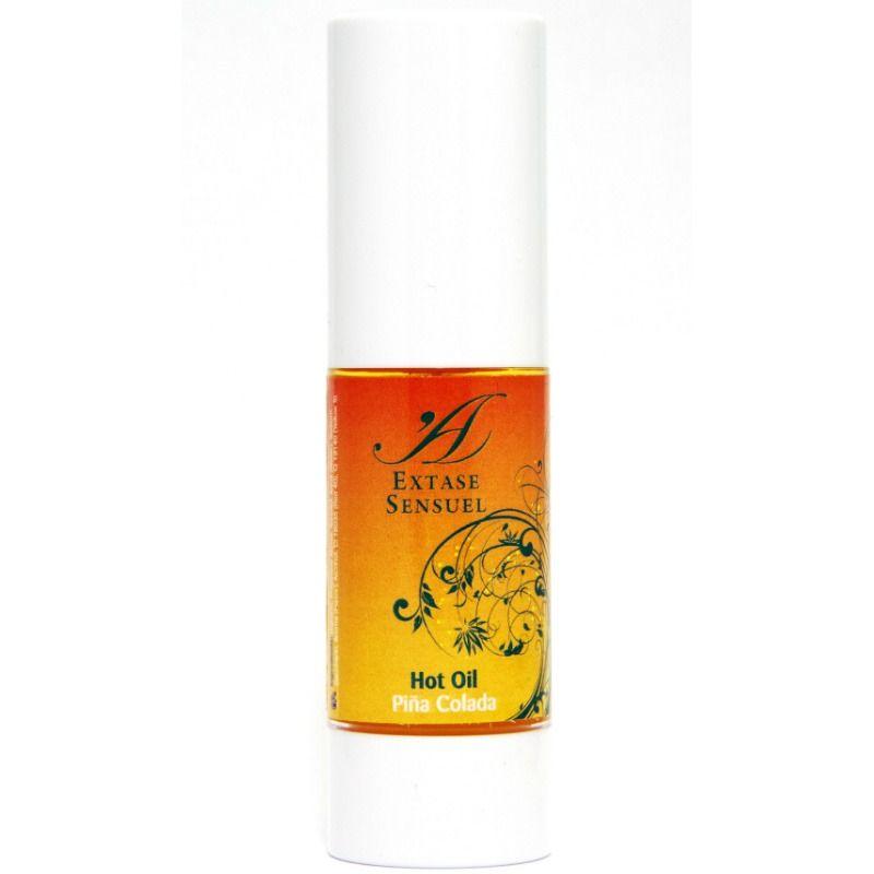 EXTASE SENSUAL - ACEITE ESTIMULANTE CALOR PIÑA COLADA 30 ML - Sensuana.es