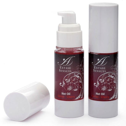 EXTASE SENSUAL - ACEITE ESTIMULANTE CALOR CEREZA 30 ML - Sensuana.es