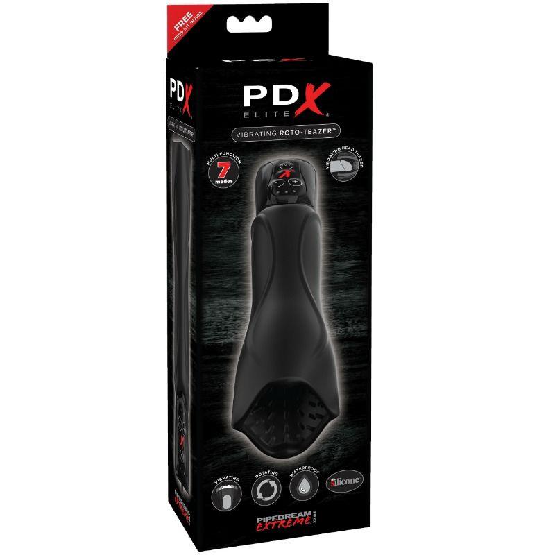 PDX ELITE - ESTIMULADOR MULTIFUNCIONAL CON ROTACION ROTO-TEAZER - Sensuana.es