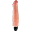 KING COCK - VIBRADOR REALISTICO STIFFY 17.8 CM NATURAL - Sensuana.es