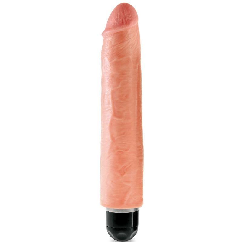 KING COCK - VIBRADOR REALISTICO STIFFY 25.4 CM NATURAL - Sensuana.es