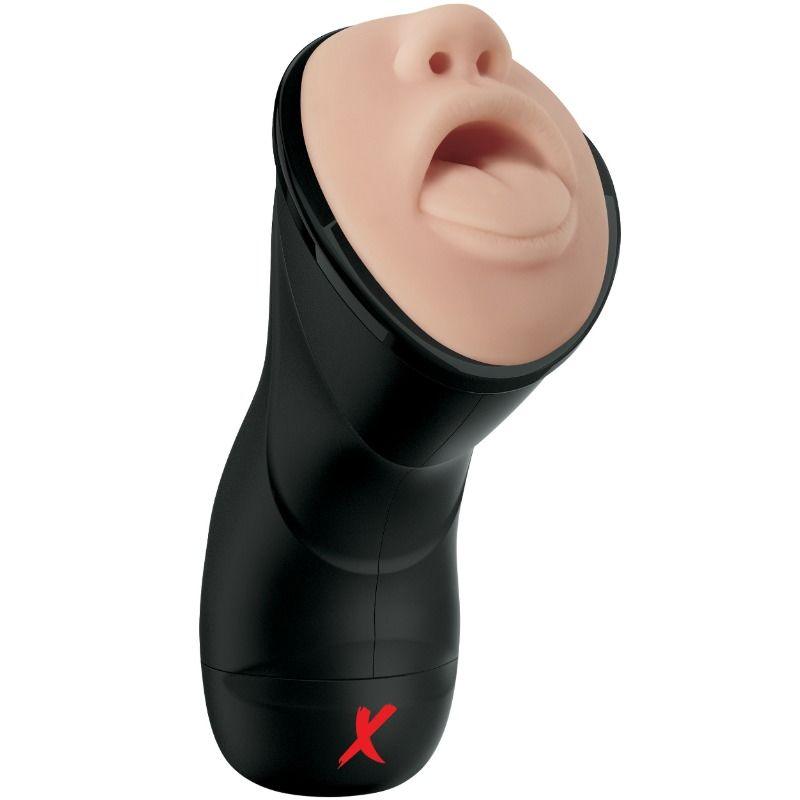 PDX ELITE - STROKER REALISTICO GARGANTA PROFUNDA CON VIBRACION - Sensuana.es