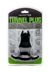 PERFECT FIT BRAND - PLUG DOBLE TÚNEL GRANDE NEGRO - Sensuana.es