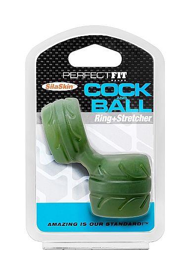 PERFECT FIT BRAND - SILASKIN COCK & BALL VERDE - Sensuana.es