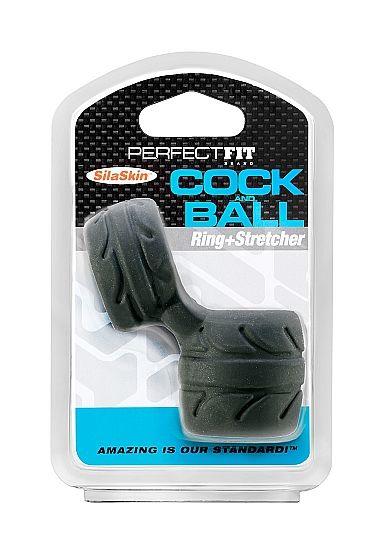 PERFECT FIT BRAND - SILASKIN COCK & BALL NEGRO - Sensuana.es