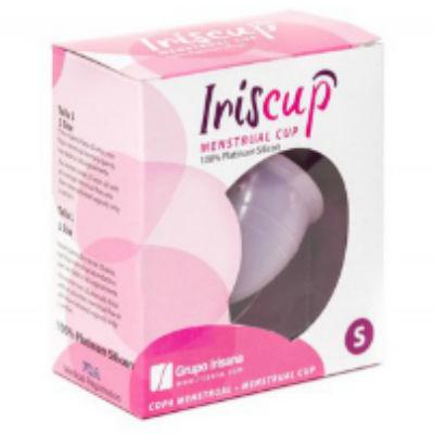 IRISCUP - COPA MESTRUAL ROSA PEQUEÑA + BOLSA ESTERILIZADORA GRATIS - Sensuana.es